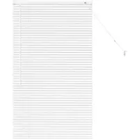 vidaXL Venetiaanse jaloezie Wit 130 x 75 cm 25 mm Aluminium