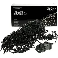 Kaemingk Kerstverlichting LED rice lights buiten 27 meter 360L warm wit Lumineo