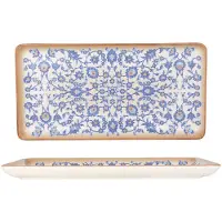 RINART Serveerschaal tiara porselein 33x17 cm set van 2