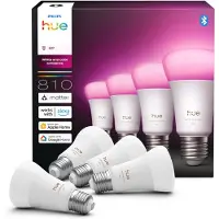 Philips Hue A60 White and Color E27 810lm 4-pack