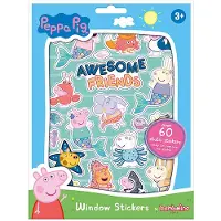 Moxy Peppa Pig Raamstickers (3 jaar+)