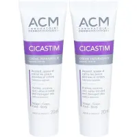 ACM Cicastim Herstelcrème 2x20 ml Huidcrème