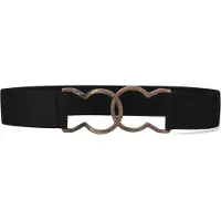 Elvy Dames Riemen 40666 - Zwart - Maat 75