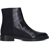 Pertini Dames Enkellaarsjes 32848 - Blauw - Maat 35