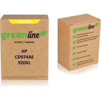 HP 920XL (CD974AE) Inktcartridge Geel Hoge capaciteit