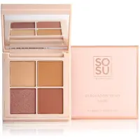 SOSU Cosmetics | Eyeshadow Quad Nude - Vegan