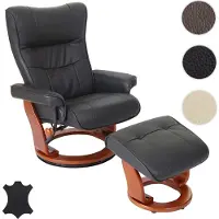 Generique Furniture Relaxfauteuil Montreal, zwart; 82 cm x 84 - 132 cm x 105 cm, artikelnummer 64022SH5