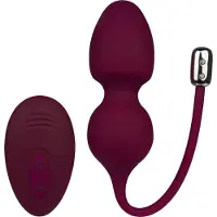 Dorcel - Love Balls - Vibrerende Kegel Balls Met Afstandsbediening- plum