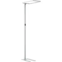 DOTLUX LED vloerlamp ROOFbutler, 80 W, 8800 lm, 4000 K, dimbaar, aanwezigheidssensor, zilver