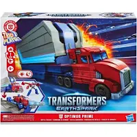 Transformers Earthspark speelset, 2-in-1 gevechtsvoertuig