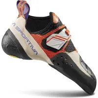 La Sportiva - Klimschoenen - Solution W White/Lily Orange voor Dames - Maat 37 - Wit