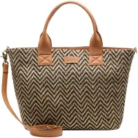 Chabo Bags Romio Jaquard Shopper 14'' Cognac