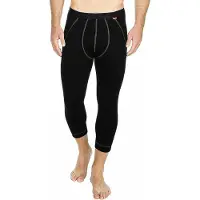 Loeffler - Unterhose 3/4 Transtex Warm - Lange onderbroek 46, zwart