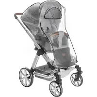 Reer Regenhoes tot Kinderwagen - Transparant - - OneSize - Regenhoezen