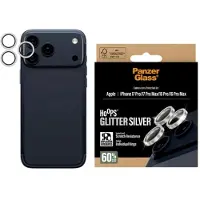 PanzerGlass Hoops Optic Rings Camera Protector geschikt voor Apple iPhone 17 Pro / 17 Pro Max - Glitter Zilver