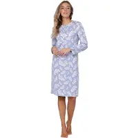 Pastunette - Tender - Nachthemd - Katoen - Blauw - Maat 58