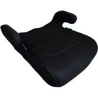 IWH Mario PLUS Kindersitzkissen schwarz / anthrazit ECE R129 Kinderzitje