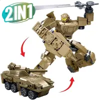 Sluban Exosuit Robot Tank bouwspeelgoed 2in1 actiefiguur – Constructiespeelgoed – bouwset met 233 bouwstenen – M38‑B1280 – vanaf 6 jaar
