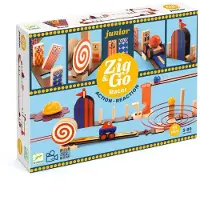 Djeco Knikkerbaan - Zig & Go Racer - 51 Onderdelen - - OneSize - Knikkerbanen