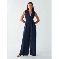 BWLDR Jumpsuit 'ROMANCE JUMPSUIT' navy