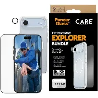 PanzerGlass , Hoesje geschikt voor iPhone Air - 3-in-1 Set Flagship Series, Transparant