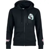Hatsune Miku - Anime Vest met capuchon - S tot XXL - voor Vrouwen - zwart - Maat XL