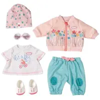 Zapf Active Deluxe Fietsset Outfit - Poppenkleding 43 cm