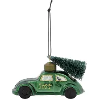 House Doctor Car kersthanger Groen-goud