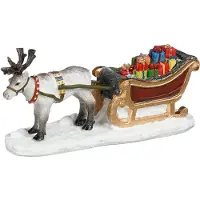 Luville Santas sleigh l14xb6,5xh7 cm
