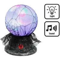 Boland Crystal Ball met Verlichting 19x12 cm