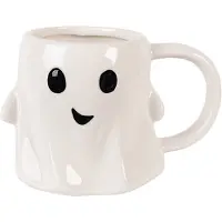 Clayre & Eef Mok Spook 350 ml Wit Keramiek