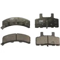 TRW Remblokken set GDB1273 TRW voor o.a. CADILLAC, CHEVROLET