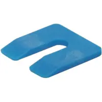 Ivana Uitvulplaatjes 4Mm 50X50Mm Blauw Knstst Doos=144St