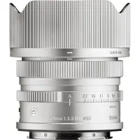 Sigma 24mm f/3.5 DG Contemporary L-mount objectief Zilver