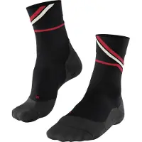 Falke RU4 130 Years anti-blaar katoen functioneel materiaal hardloopsokken heren zwart - maat 44-45
