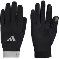 Adidas Sporthandschoenen 'Running CLIMAWARM' basaltgrijs / zwart
