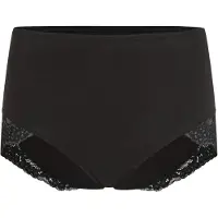Hunkemoller Slip 'Maxi Lace' zwart