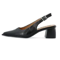 Bianco Slingpumps 'Leonora' zwart