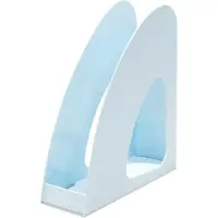 HAN Re-Loop tijdschriftenhouder, voor ft A4/C4, PP, pastelblauw