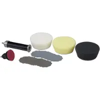 Proxxon 29070 Schuur- en polijstset schuurschotel Ø 30 mm, 80 mm 7 onderdelen