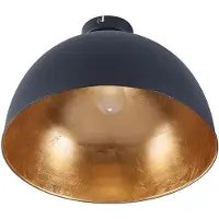 LINDBY Lya Plafondlamp Ø41 Black/Gold