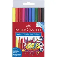 Faber-Castell viltstiften - GRIP Colour - 10 stuks - FC-155310