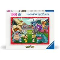 Ravensburger Pokémon legpuzzel 1000 stukjes - cartoon puzzel voor volwassenen.