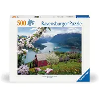 Ravensburger puzzel Scandinavische Idylle - legpuzzel 500 stukjes landschap.