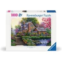 Ravensburger puzzel Romantische cottage 1000 stukjes |