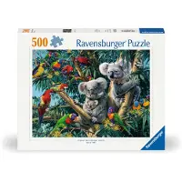 Ginza.se puzzel Koalas in de boom - 500 stukjes - Dierenmotief