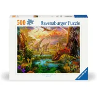 Ravensburger Land van de Dinosauriërs Puzzel (500 stukjes)