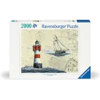 Ravensburger Romantische Vuurtoren Puzzel (2000 stukjes)