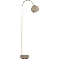 Globo Moderne vloerlamp Benno zand bruin