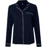 Hunkemoller Slaapshirt 'Essential' zwart / wit